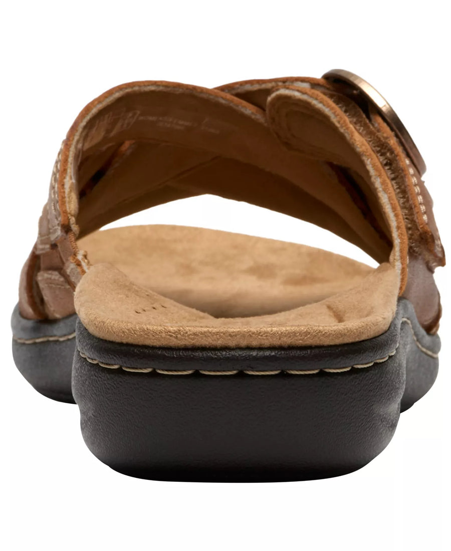 Clarks Women's Collection Laurieann Opal Round Toe Sandals