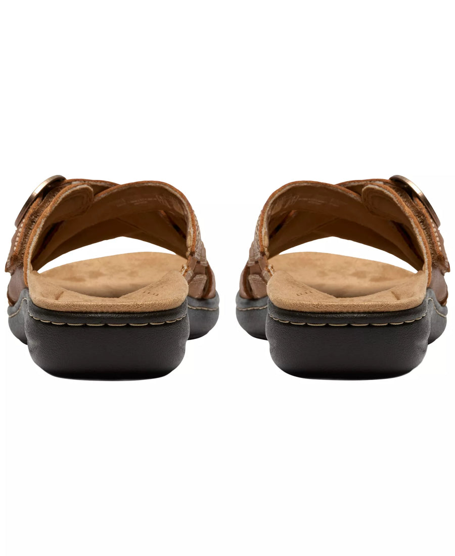 Clarks Women's Collection Laurieann Opal Round Toe Sandals
