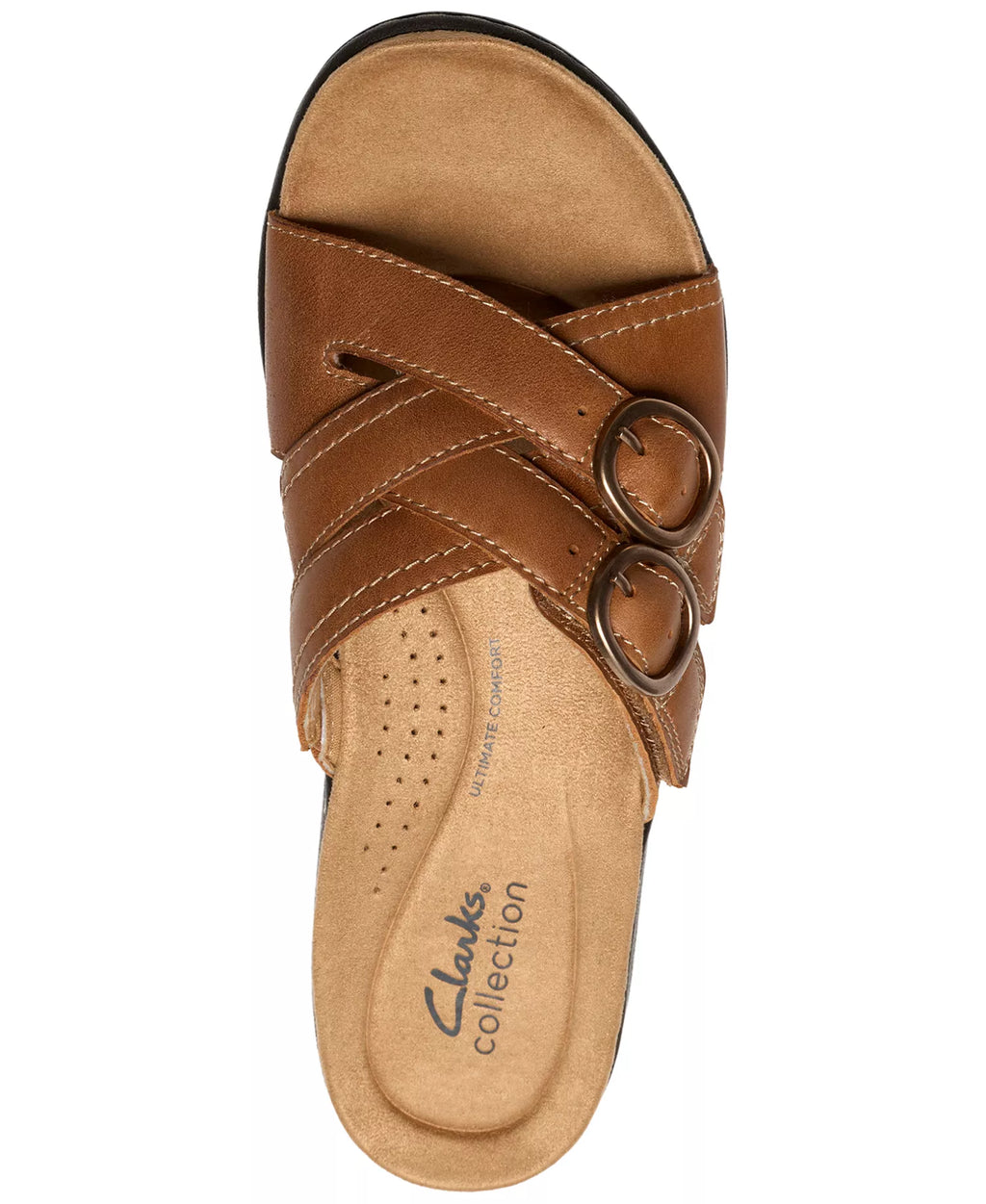 Clarks Women's Collection Laurieann Opal Round Toe Sandals