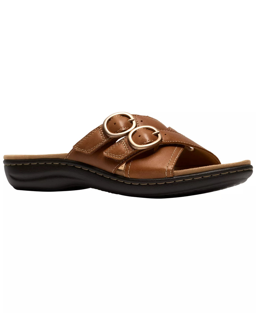 Clarks Women's Collection Laurieann Opal Round Toe Sandals