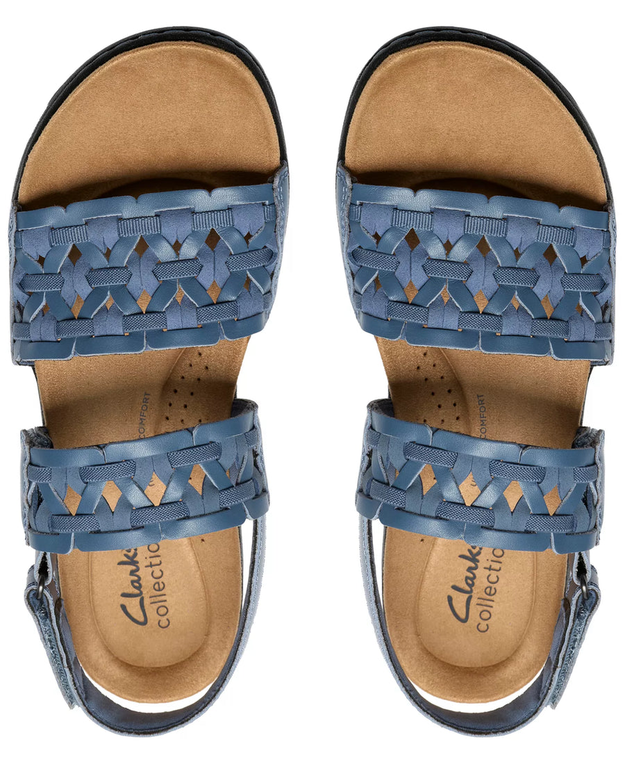 Clarks Women's Collection Laurieann Lily Round Toe Sandals