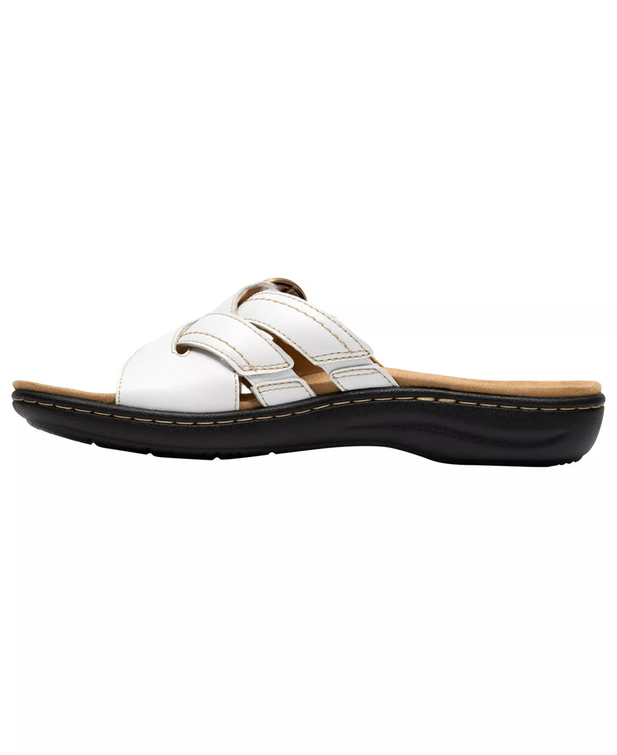 Clarks Women's Collection Laurieann Opal Round Toe Sandals