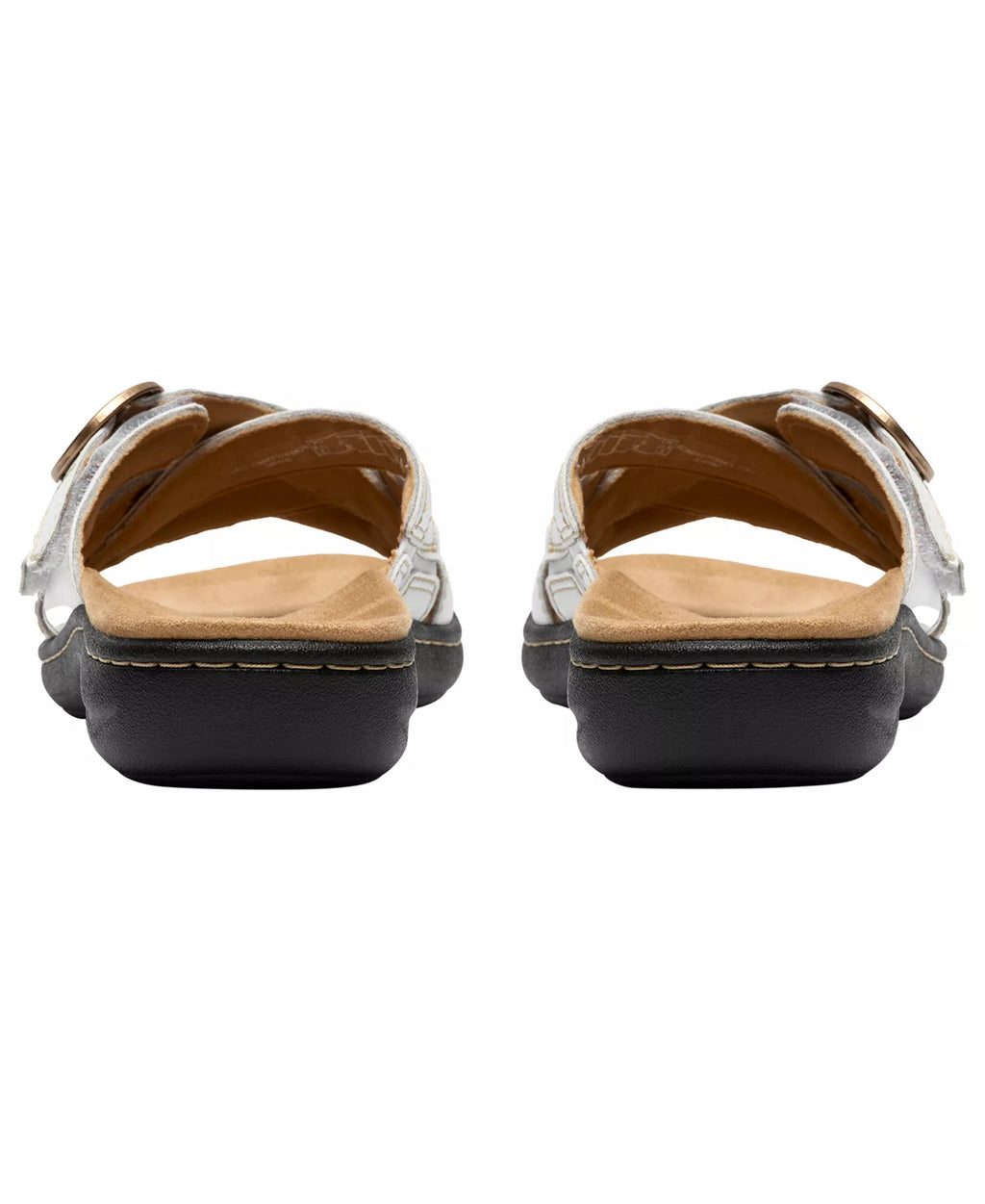 Clarks Women's Collection Laurieann Opal Round Toe Sandals