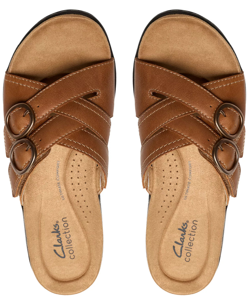 Clarks Women's Collection Laurieann Opal Round Toe Sandals