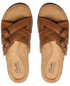 Clarks Women's Collection Laurieann Opal Round Toe Sandals