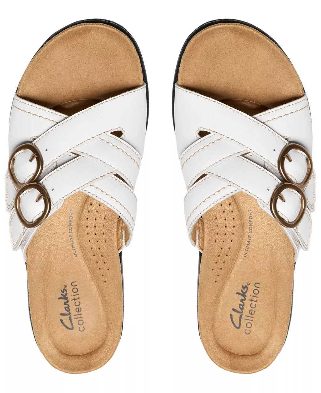 Clarks Women's Collection Laurieann Opal Round Toe Sandals