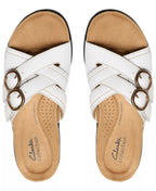 Clarks Women's Collection Laurieann Opal Round Toe Sandals