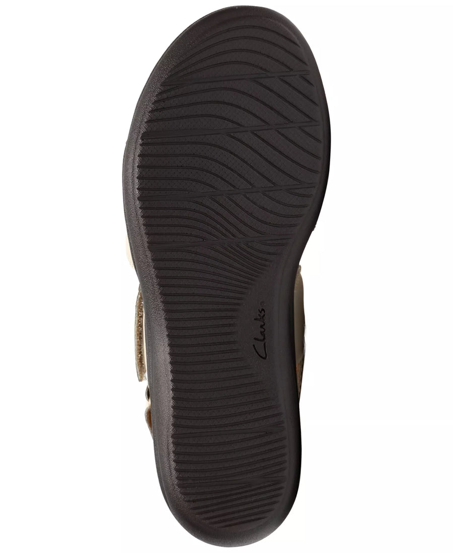 Clarks Women's Collection Laurieann Lily Round Toe Sandals