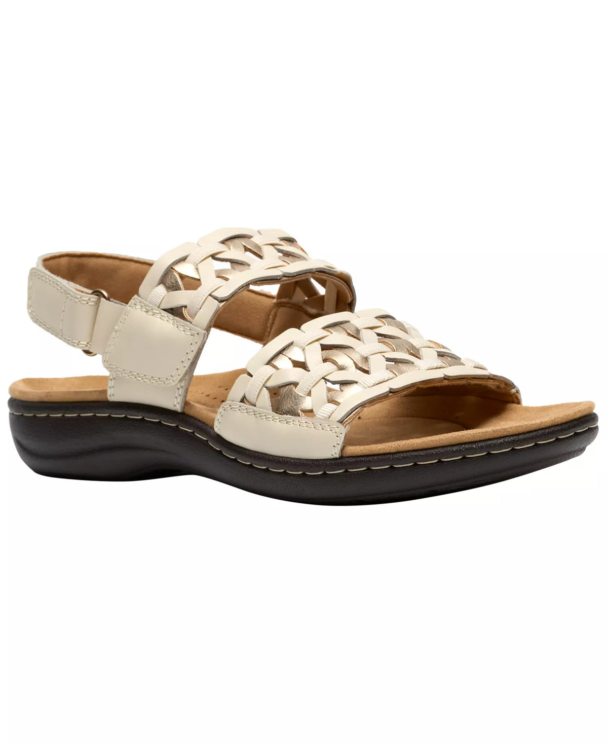 Clarks Women's Collection Laurieann Lily Round Toe Sandals