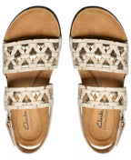 Clarks Women's Collection Laurieann Lily Round Toe Sandals