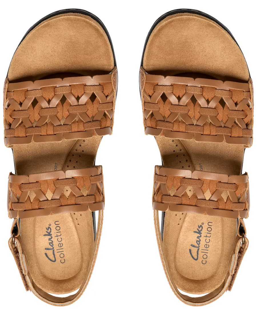 Clarks Women's Collection Laurieann Lily Round Toe Sandals