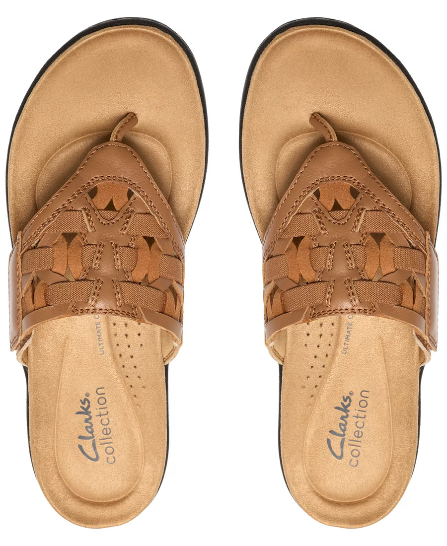 Clarks Women's Collection Laurieann Mia Round Toe Sandals