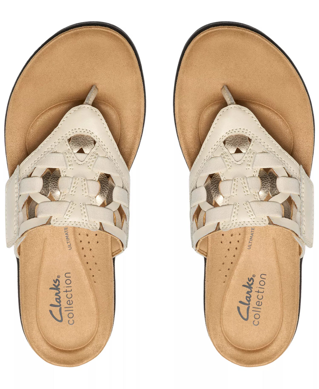 Clarks Women's Collection Laurieann Mia Round Toe Sandals