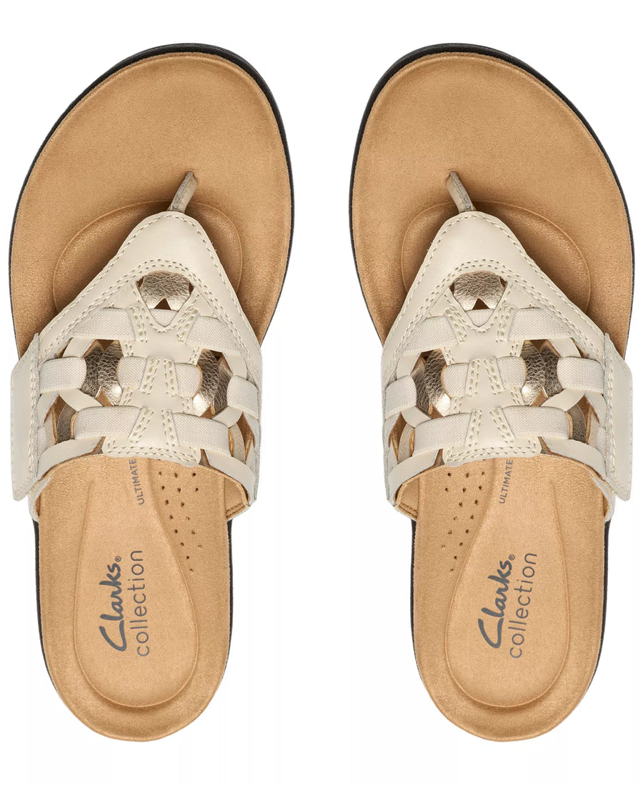 Clarks Women's Collection Laurieann Mia Round Toe Sandals