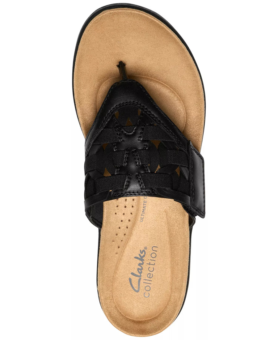 Clarks Women's Collection Laurieann Mia Round Toe Sandals