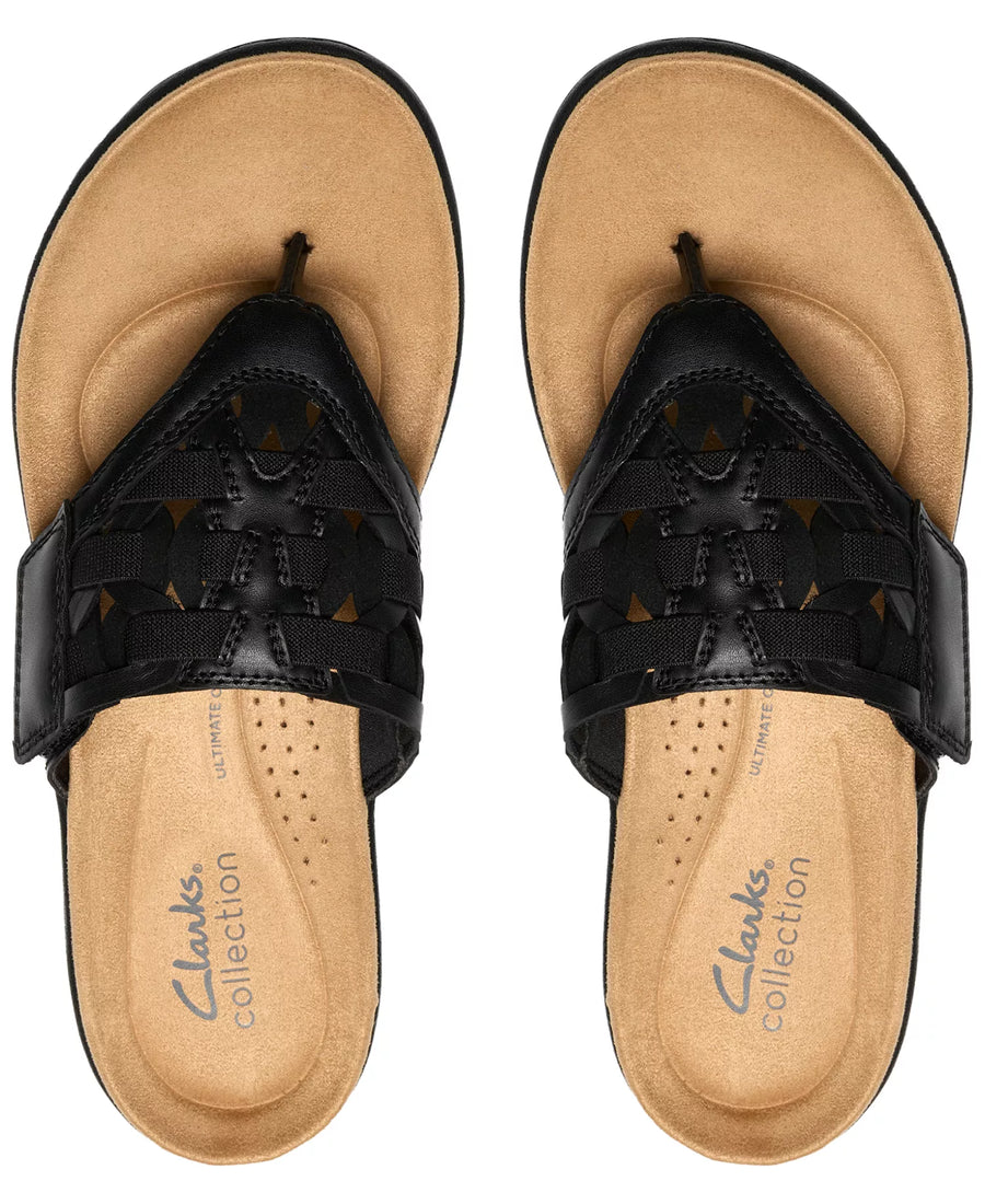 Clarks Women's Collection Laurieann Mia Round Toe Sandals