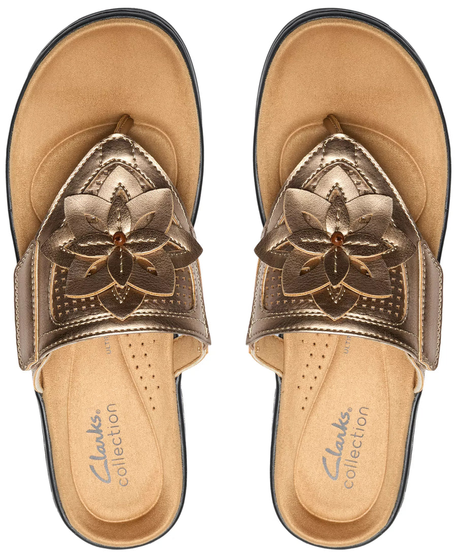 Clarks Women's Collection Merliah2 Kyla Round Toe Sandals
