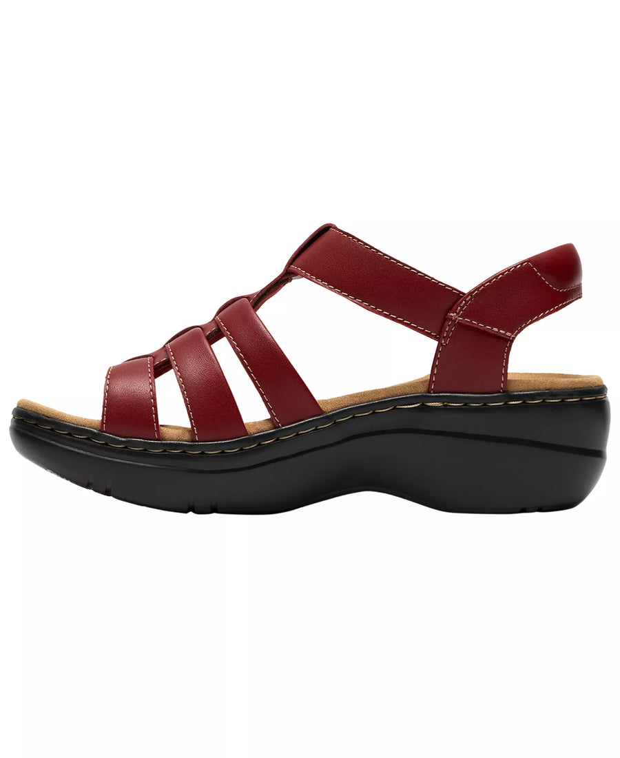 Clarks Women's Collection Merliah2 Ruby Round Toe Sandals