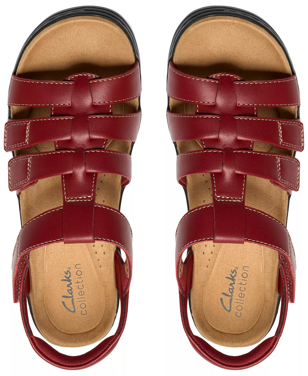 Clarks Women's Collection Merliah2 Ruby Round Toe Sandals
