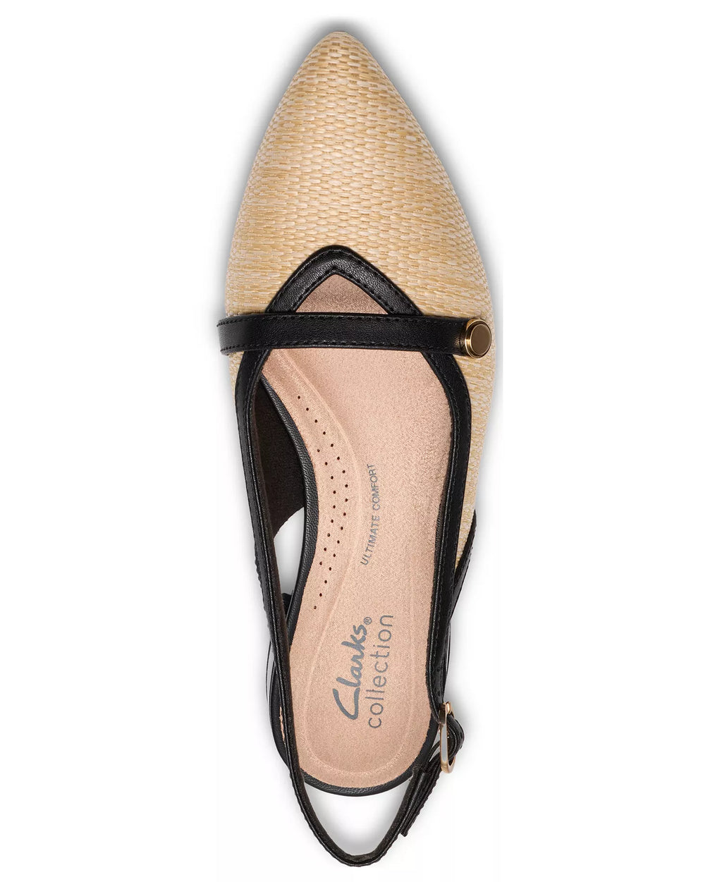 Clarks Women's Natalyn Sling Pointed Toe Dress Flats