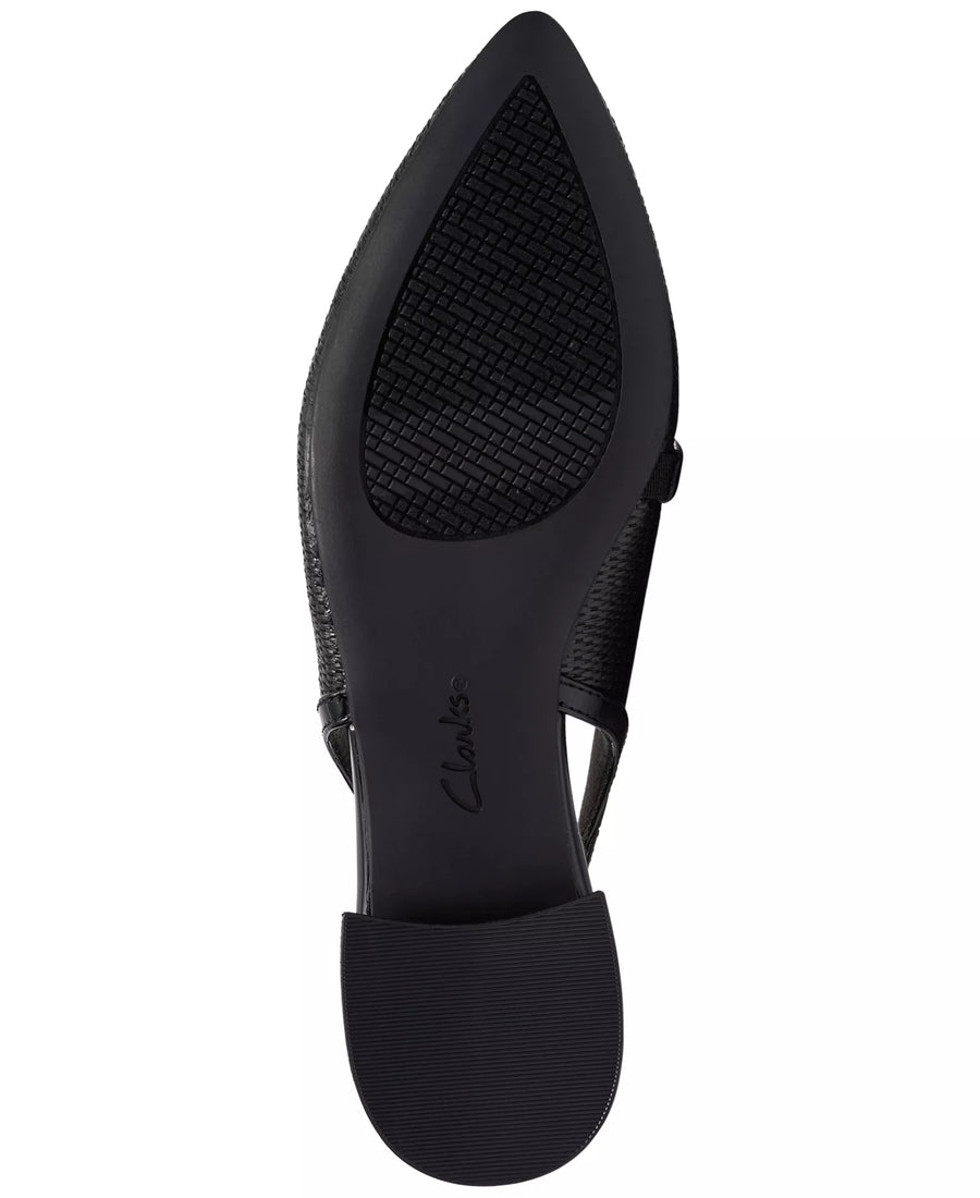 Clarks Women's Natalyn Sling Pointed Toe Dress Flats