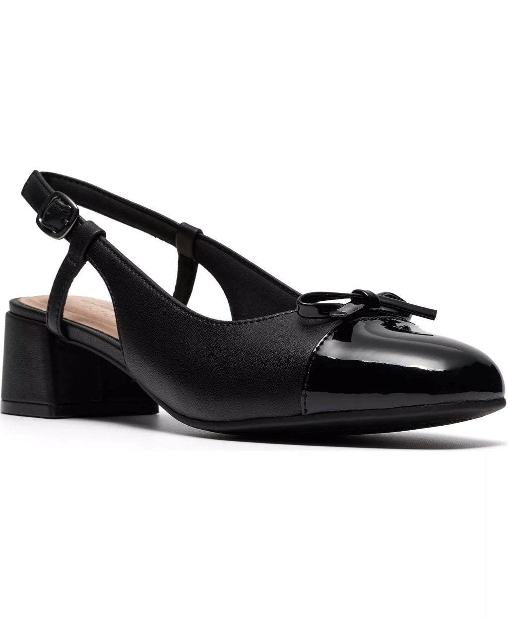 Clarks Women's Iridessa Sling Block Heel Dress Pumps