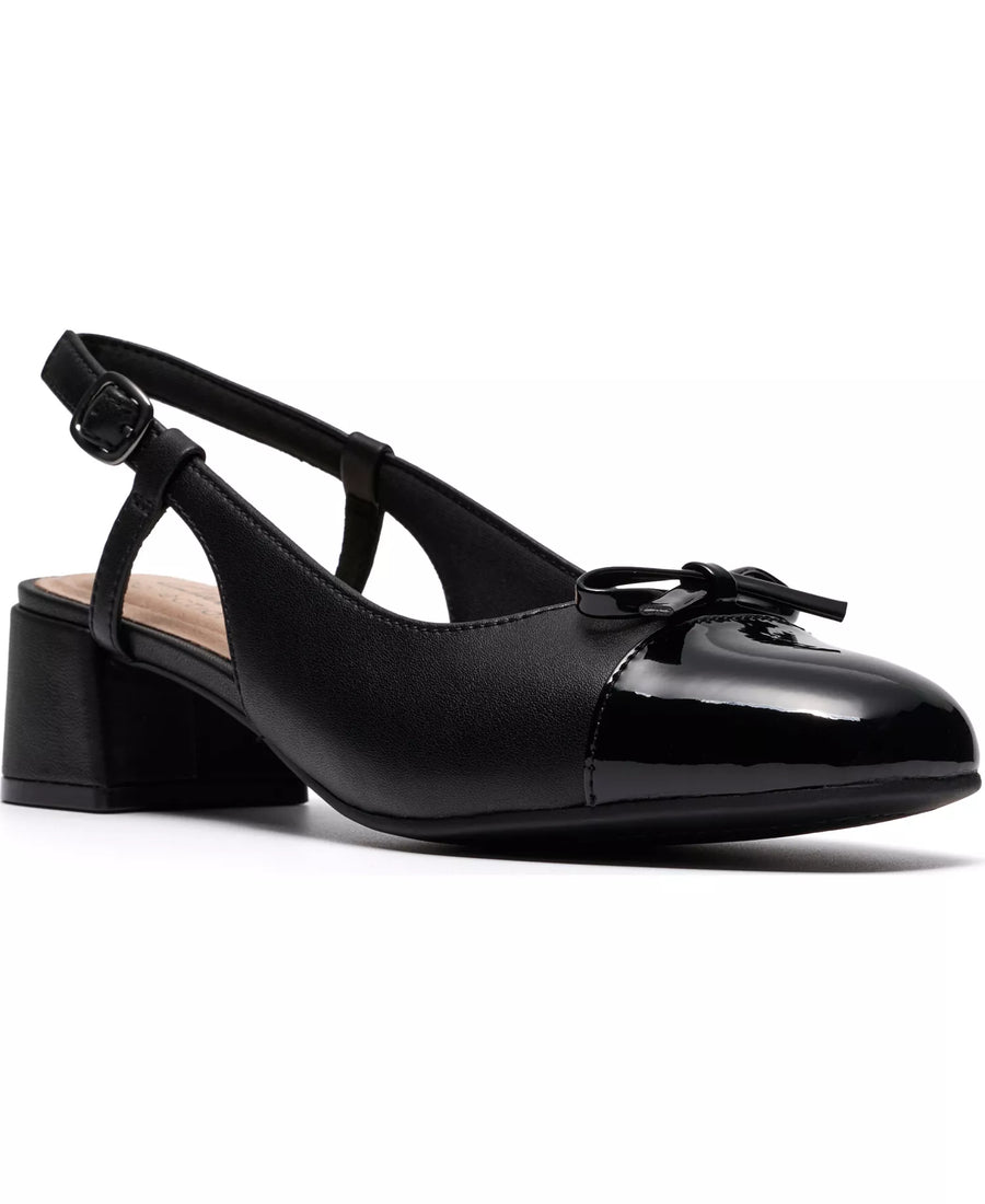 Clarks Women's Iridessa Sling Block Heel Dress Pumps