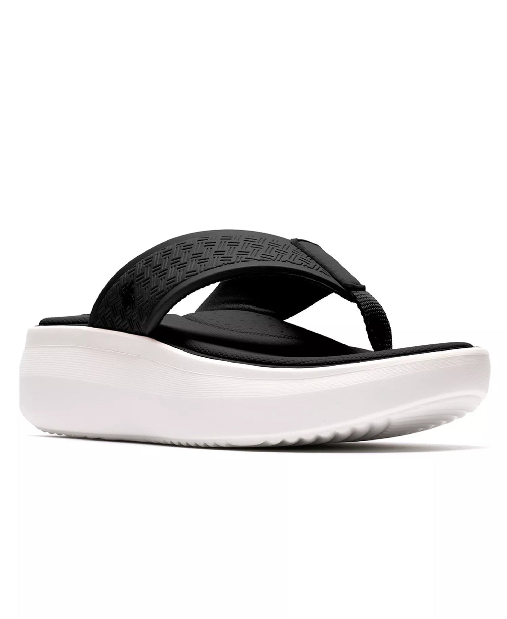 Clarks Women's Solevana Post Round Toe Sandals