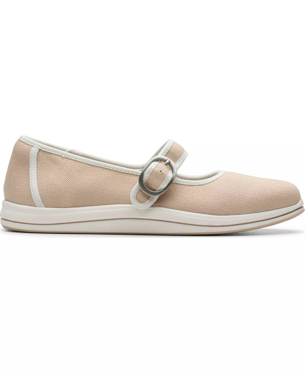 Clarks Women's Breeze Janey Round Toe Flats