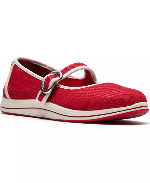 Clarks Women's Breeze Janey Round Toe Flats