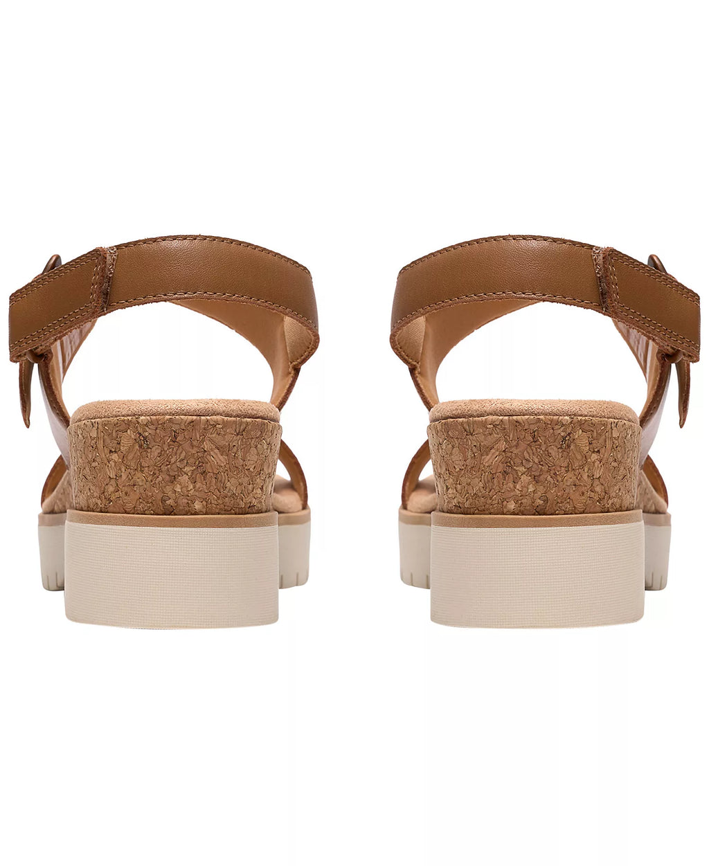 Clarks Women's Diaz Rose Round Toe Wedge Sandals