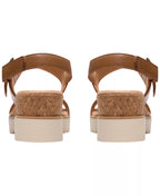 Clarks Women's Diaz Rose Round Toe Wedge Sandals