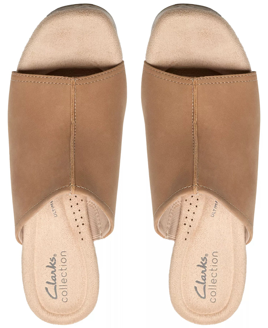 Clarks Collection Women's Nerisa Vine Wedge Sandals
