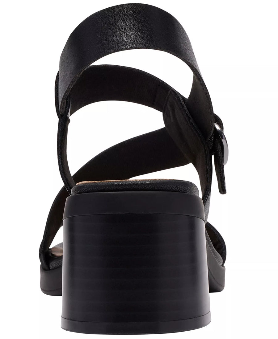 Clarks Women's Jaylan Sol Square Toe Dress Sandals