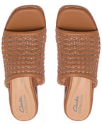 Clarks Women's Jaylan Slide Round Toe Dress Sandals