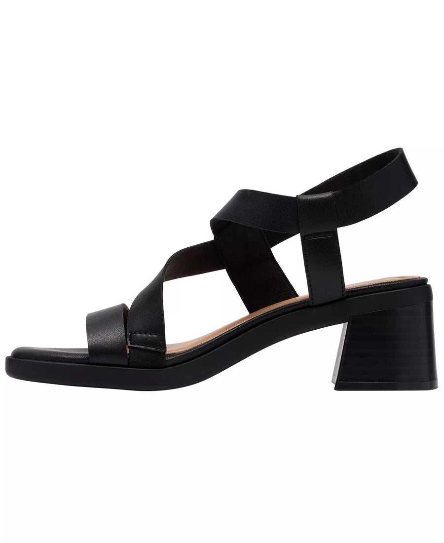 Clarks Women's Jaylan Sol Square Toe Dress Sandals