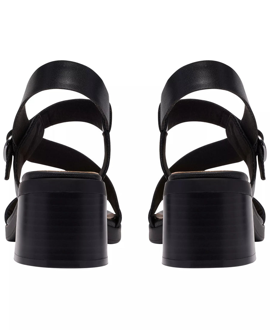 Clarks Women's Jaylan Sol Square Toe Dress Sandals