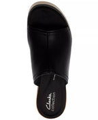 Clarks Women's Diaz Slide Open Toe Wedge Sandals