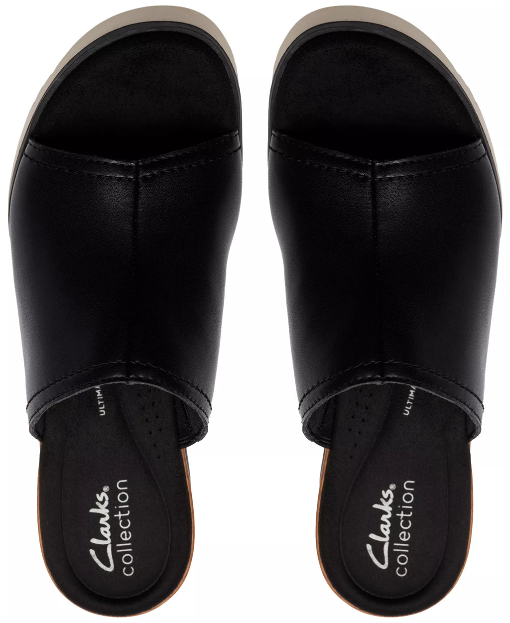 Clarks Women's Diaz Slide Open Toe Wedge Sandals
