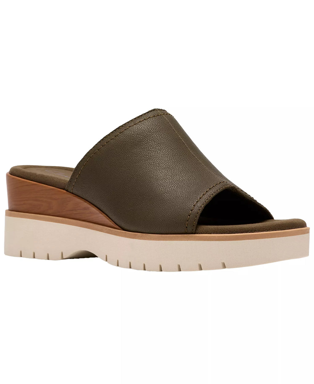 Clarks Women's Diaz Slide Open Toe Wedge Sandals
