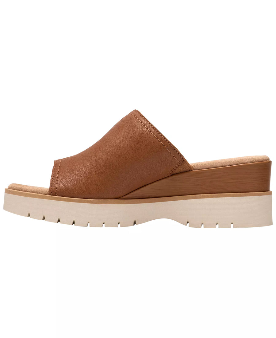 Clarks Women's Diaz Slide Open Toe Wedge Sandals