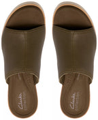 Clarks Women's Diaz Slide Open Toe Wedge Sandals