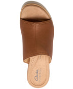 Clarks Women's Diaz Slide Open Toe Wedge Sandals