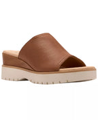 Clarks Women's Diaz Slide Open Toe Wedge Sandals