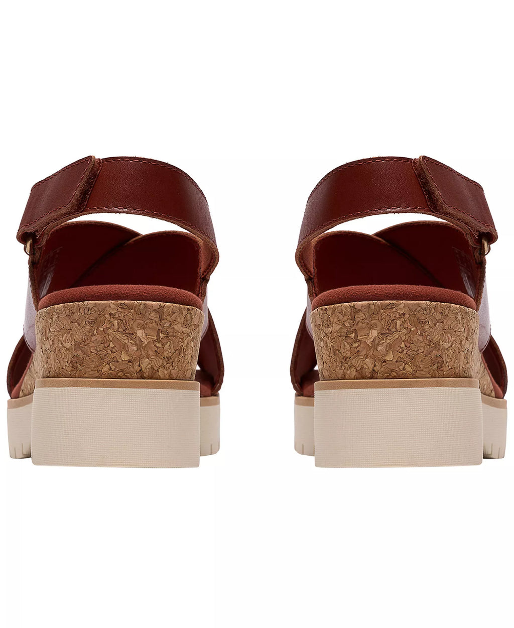 Clarks Women's Diaz Cross Round Toe Wedge Sandals