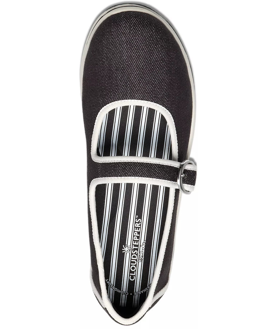 Clarks Women's Breeze Janey Round Toe Flats