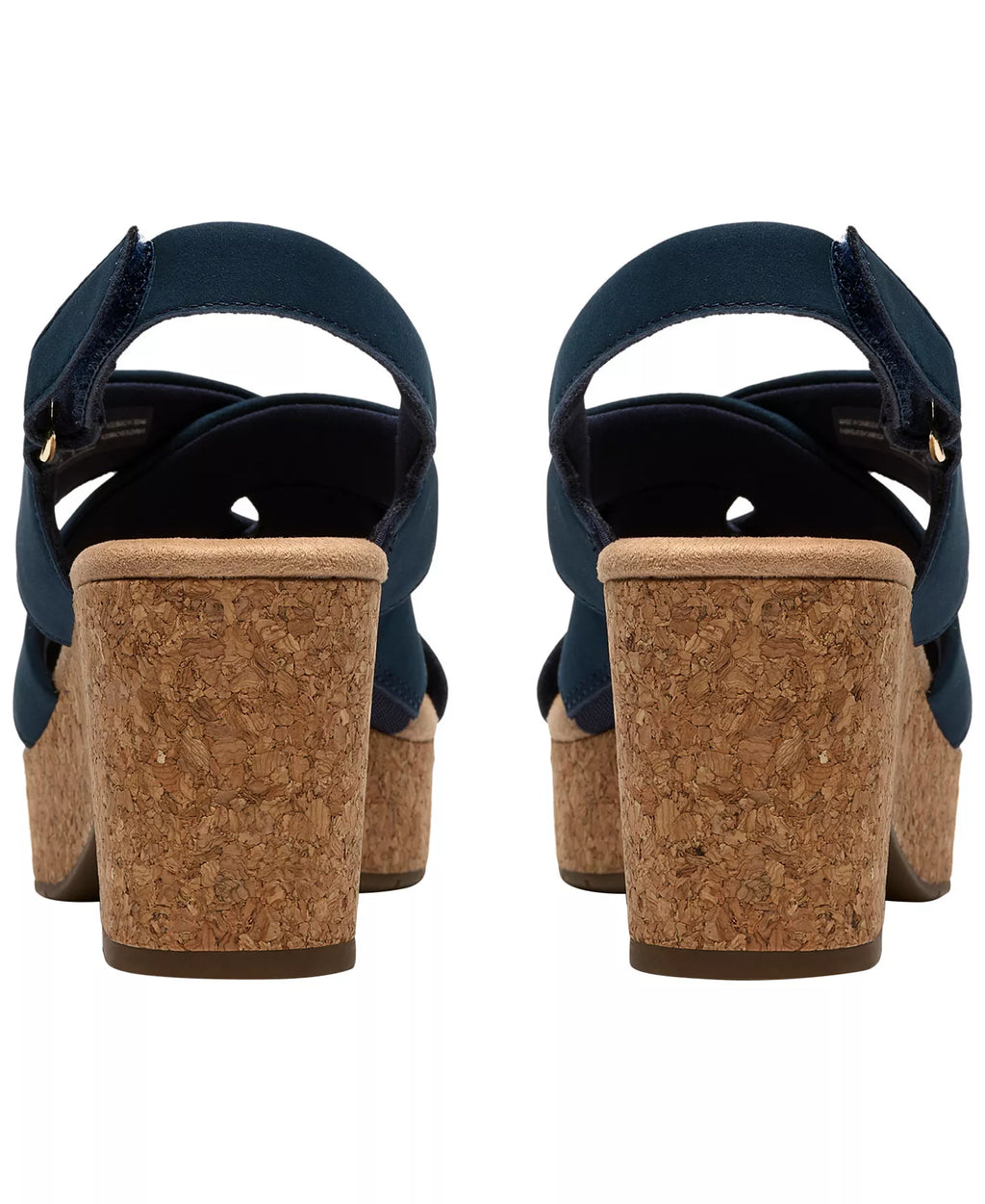 Clarks Women's Nerisa Grace Round Toe Wedge Sandals