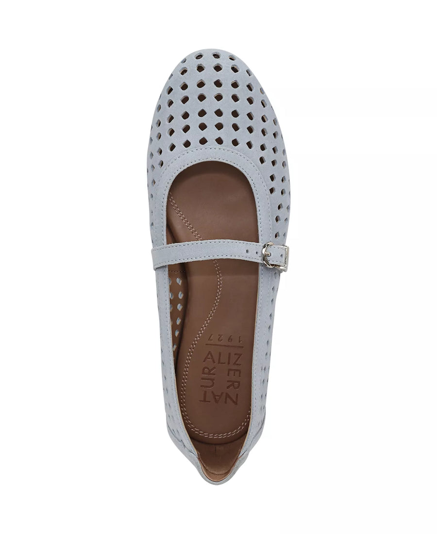 Naturalizer Women's Aria-Perf Mary Jane Flats
