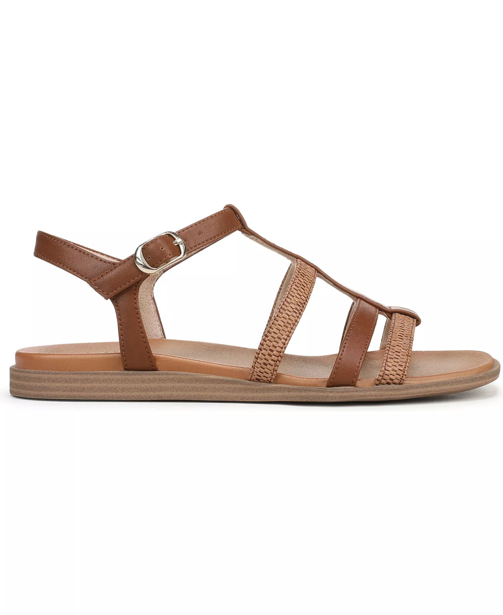Naturalizer Women's Julia Strappy Flat Sandals