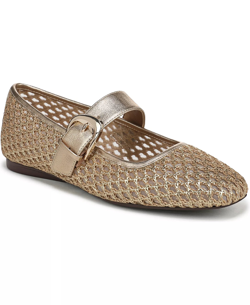 Naturalizer Women's Cosmic 4 Square Toe Mary Jane Ballet Flats